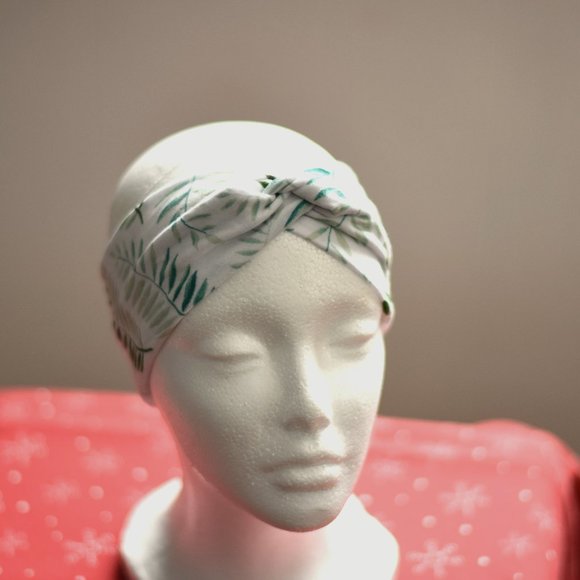 cabin fever creations Accessories - Boho super soft handmade fern headband